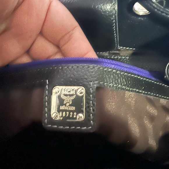 MCM Studded Leather Tote - Picture 9 of 15